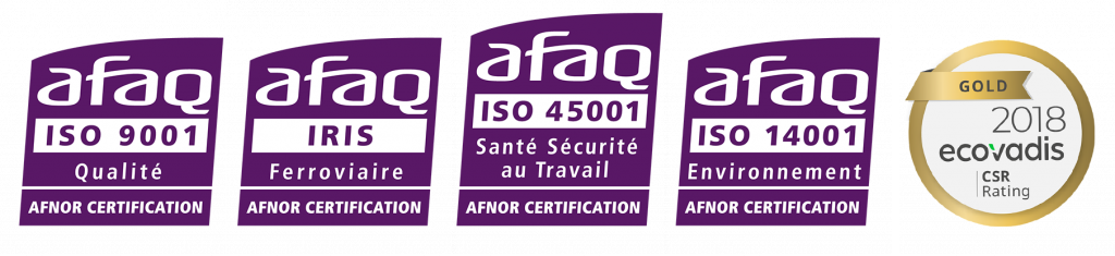 certification, afaq, iso, iris, actia railway, ferroviaire, solution,
